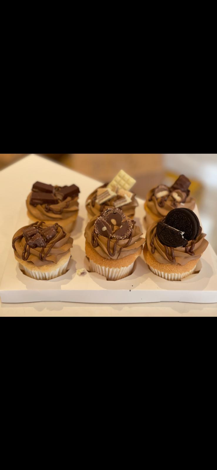 Individual chocolate tartlets from our bakery counter, La-Luscious Bakery Grays